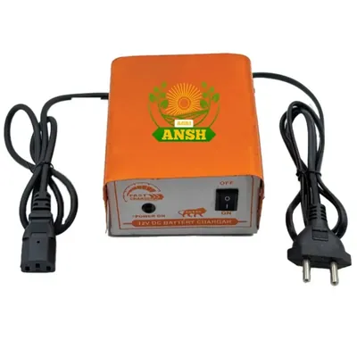 AGRIANSH 12 V DC, 3 Amp (Max) Sprayer Pump Battery Charger