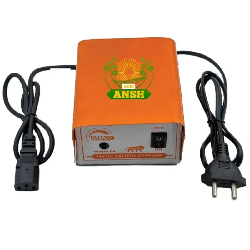 AGRIANSH 12 V DC, 3 Amp (Max) Sprayer Pump Battery Charger