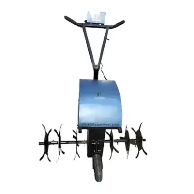 Exosolar 27 V 18 Ah Battery Operated Power Weeder, Cordless Tiller Machine for Agriculture