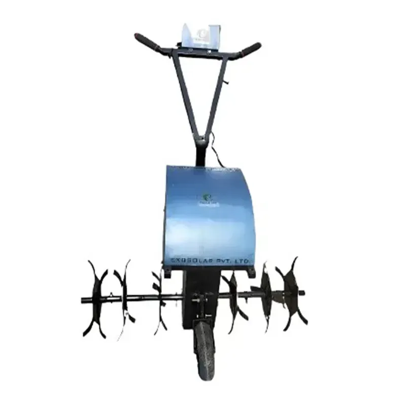 Exosolar 42 V 18 Ah Battery Operated Power Weeder, Efficient Electric Soil Tilling & Weeding