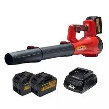 XLNT 850 W Cordless Handheld Leaf Blower Machine with Dual Batteries & Charger, 32,000 RPM High-Speed Air Blower for Garden, Farm & Outdoor Cleaning