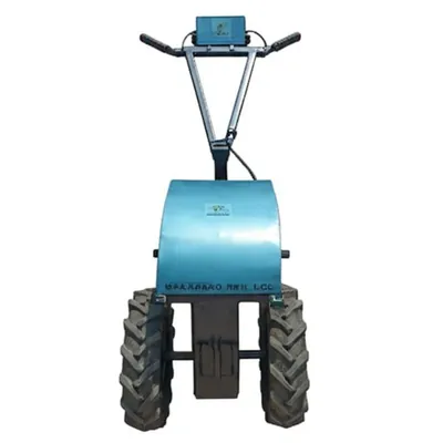 Exosolar 42 Volt Battery Operated Power Weeder with 40'' Tractor Type Rubber Tyre (1 Year Warranty)