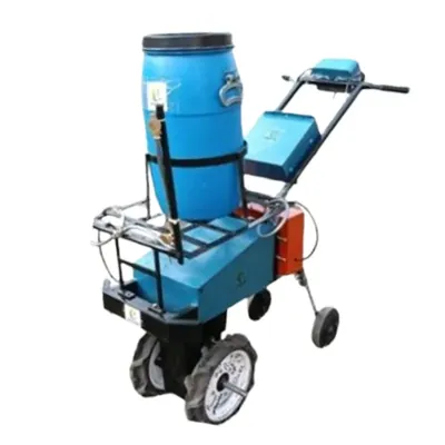 Exosolar 42 Volt Battery Operated Power Weeder with 54 Litre Boom Sprayer and 40'' Tractor Type Tyre (1 Year Warranty)