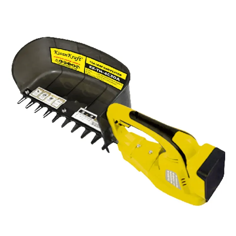 KisanKraft KK-TH-4C30, 300 mm Tea Leaf Harvester with 24 V 12 Ah Lithium Battery for Tea Harvesting