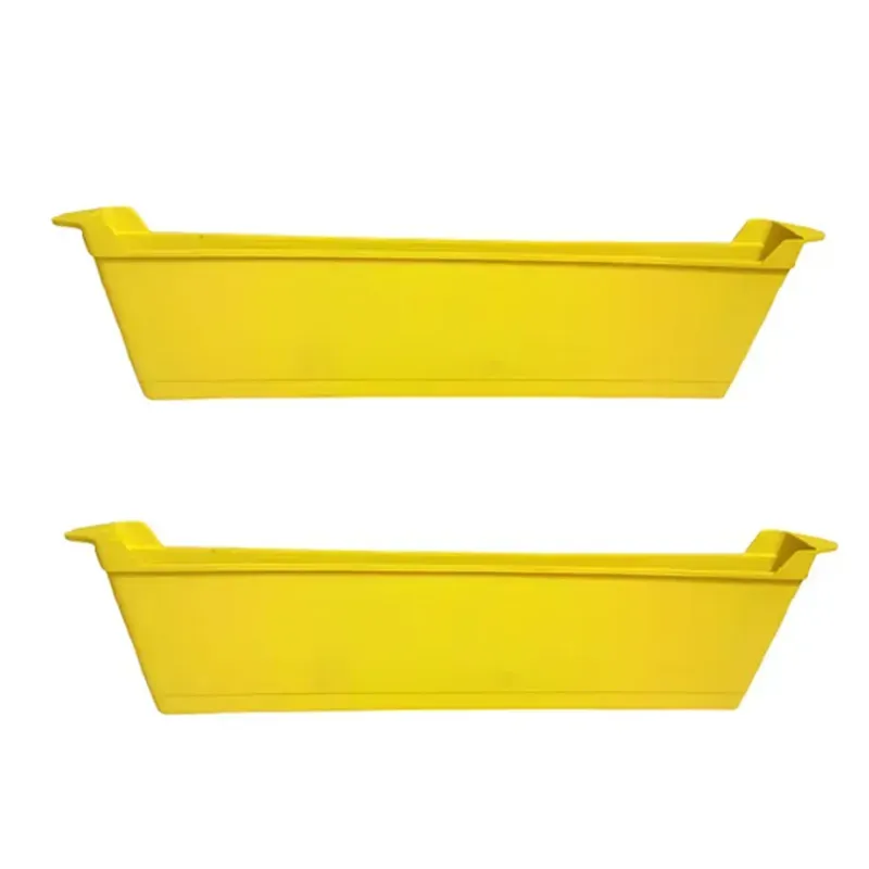 BeeReady Plastic Bee Feeder (Pack of 2) with Transparent Level View for Apis Mellifera Hives Anti Drowning
