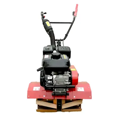 Riga Italy SC-820, Belt & Chain Drive 7 HP 208 CC Petrol Power Weeder, Precision Tilling for Gardens, Polyhouses & Orchards