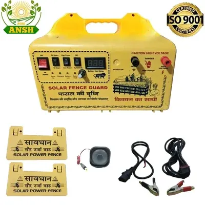 AGRIANSH 18 KV Solar Zatka Display Machine for 150 Bigha (60 Acre Land)