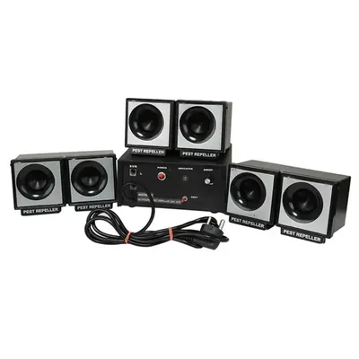 TELE NET MC-BR-141 Ultrasonic Bird Repeller for 1800-2000 square feet Area(3 Months Warranty)