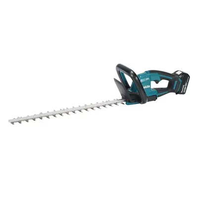 MAKITA 18 V, LXT BL, 50 cm Bar Length Cordless Hedge Trimmer (With Battery & Charger), DUH506RT