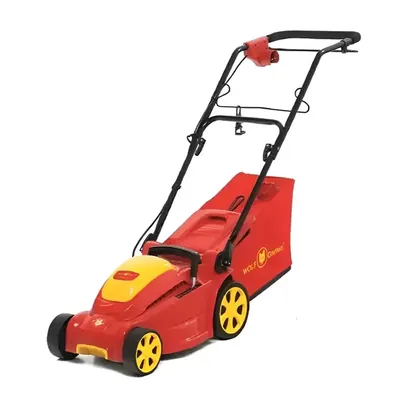 Wolf Garten A340E, 1400 W Electric Lawn Mower with 34 cm Cutting Width