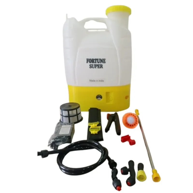 Fortune 12 V, 8 Ah 16 Litre HDPE Knapsack Battery Sprayer For Agricultural Spraying