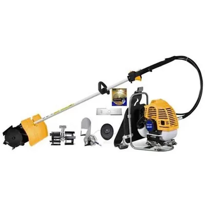 Pro Tools Professional 55-cc 2 Stroke Backpack Petrol Brush Cutter With Tiller Attachment, 5550
