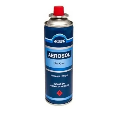 ARBUDA Butane Aerosol Gas Can for Fogging Machine, 220 g