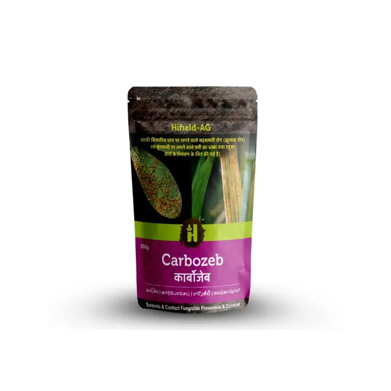 Hifield CARBOZEB Carbendazim 12% + Mancozeb 63% WP 500 g for Seedling & Root Zone Protection (Quantity-250 ml)