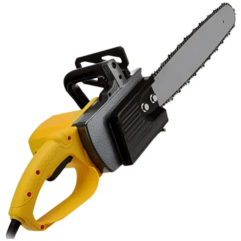 FLYMAX 2000 W 4016 Electric Chainsaw with 16-Inch Guide Bar, High Power Corded Wood Cutting Machine for Garden Use