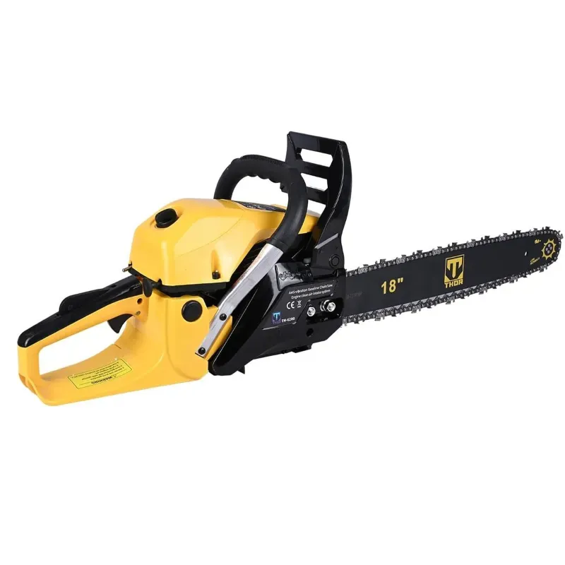 Giga Watts 62 CC Heavy Duty Petrol Chainsaw with 21-Inch Blade, 2.8 kW Powerful 2-Stroke Wood Cutting Machine for Professional Logging