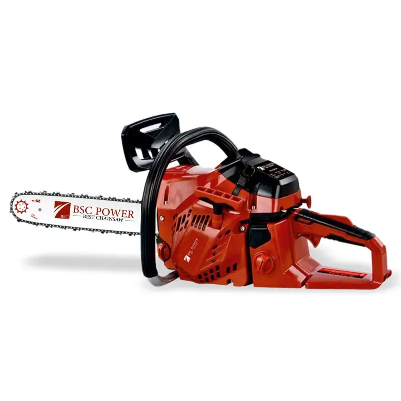 BSC Power 6000, 60 CC Petrol Chainsaw with 18 Inch Guide Bar for Landscaping, Wood Cutting/Logging and Tree Felling