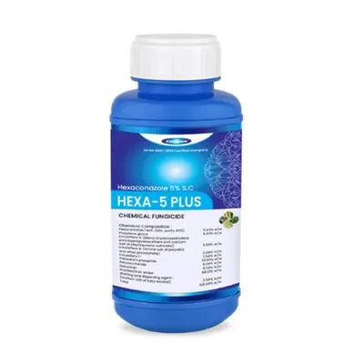 Katyayani Hexa 5 Plus Hexaconazole 5% SC Systemic Fungicide for All Plants (Quantity-0.5 Litre)