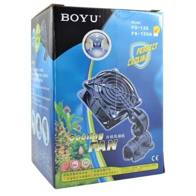 BOYU Perfect Cooling FAN FS-120 Motor With Big Wind And Little Noise, Loose Heat Fast And Cooling Easily