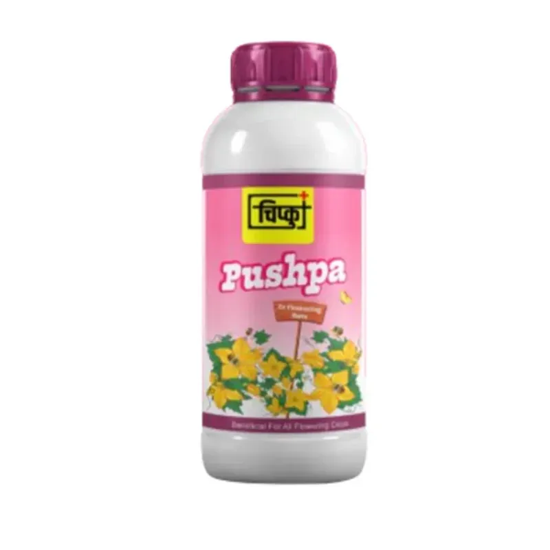 Chipku Pushpa Premium Flowering Stimulant for All Flowering Crops (Pack Of 1 Litre)