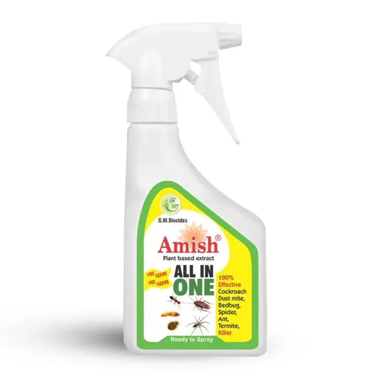 Chipku Amish All-in-One Herbal Insect Repellent Spray (250 ml) 100% Effective Plant-Based Killer for All Insects.
