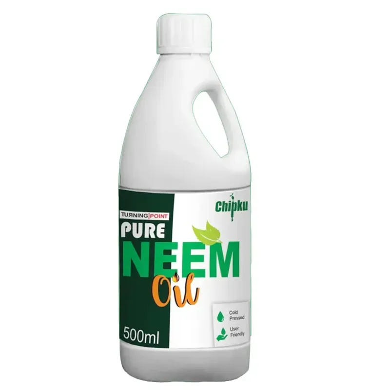 Chipku Turning Point Pure Neem Oil (500 ml), Cold Pressed, Eco-Friendly Organic Pesticide