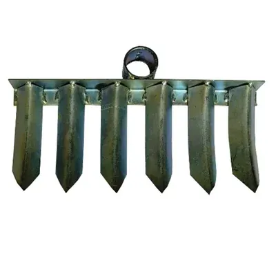 Garden Rake Head (Patti Datal) of 6 Teeth for Collecting Leafs And Long Grass (Pack of 2)