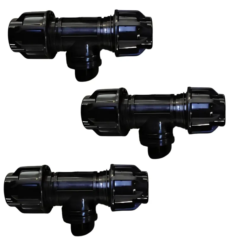 50 mm PP Compression Tee, For Pipe Fittings (Pack of 3)
