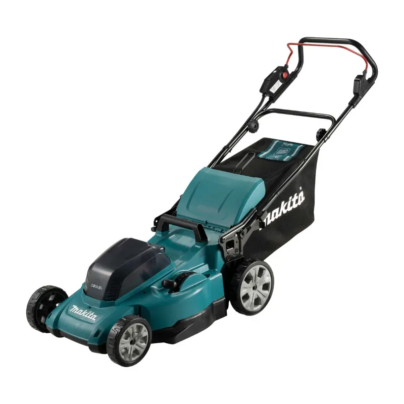 MAKITA 18Vx2 48 cm, (36 V) Cordless/ Battery Lawn Mower (Without Battery & Charger), DLM480Z