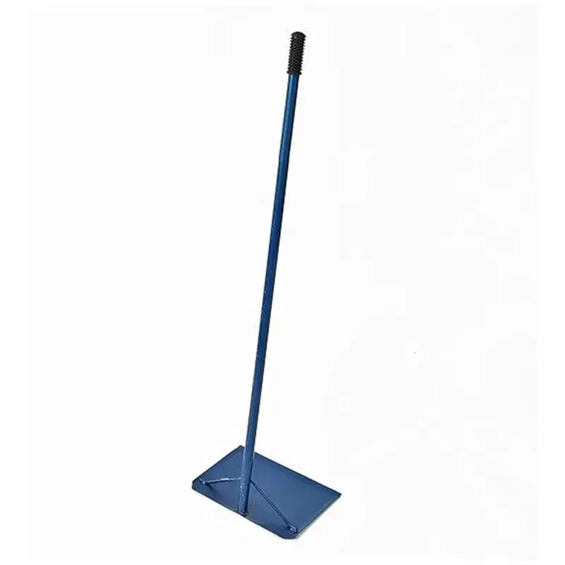 12 x 8 Inch Mild Steel Cow, Buffalo, Horse Dung Cleaning Spade with 4 ft Handle for Daily Usese