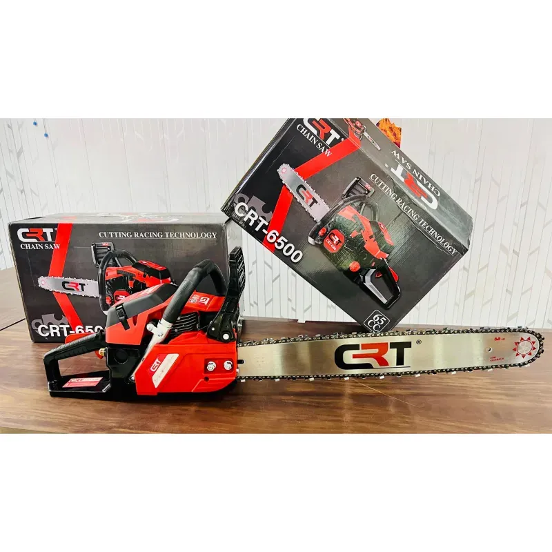 KEIL Crt -6500, 22 Inch 65 CC Petrol Chainsaw Machine, Wood Cutter