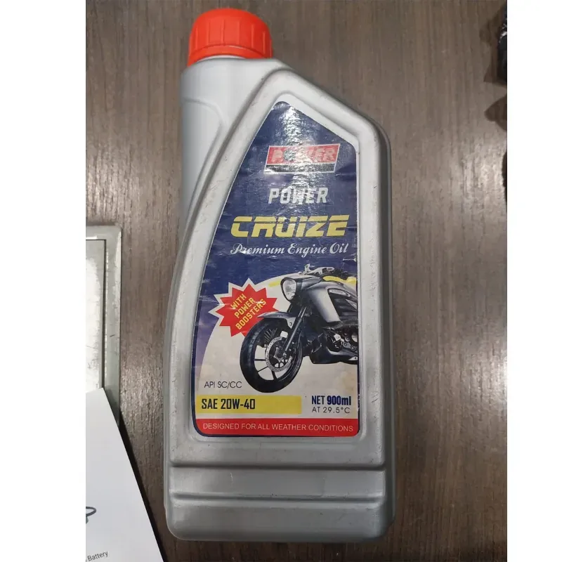 ASPEE Engine Oil 20W40 (CRUIZE) 900 ml For Aspee HTP PS-16