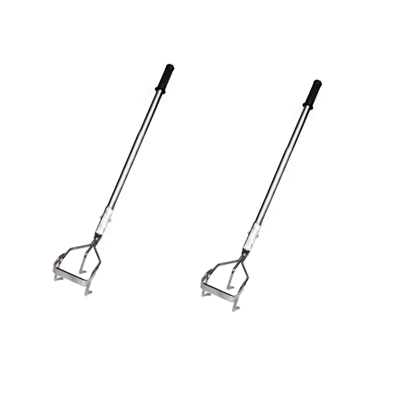 2 in 1 Culti-Weeder, Hand Weeder (Manual) with 5 ft Mild Steel Handle for Agriculture use (Pack Of 2)