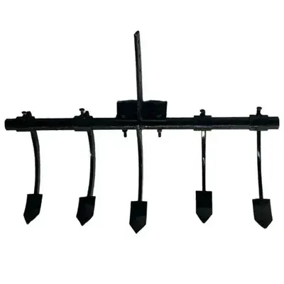 Mild Steel Quality 5 Tyne Cultivator Attachment For 5 to 12 HP Power Tiller / Weeder