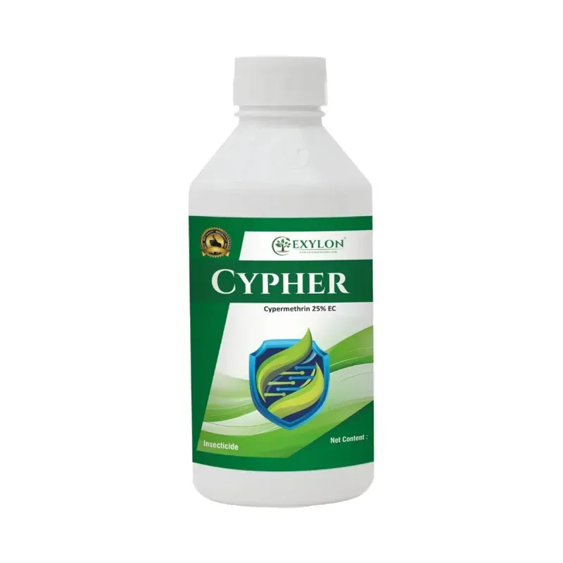 EXYLON Cypher (Cypermethrin 25% EC) Contact Insecticide, Effective For Chewing & Sucking Pest Control (Quantity-250 ml)