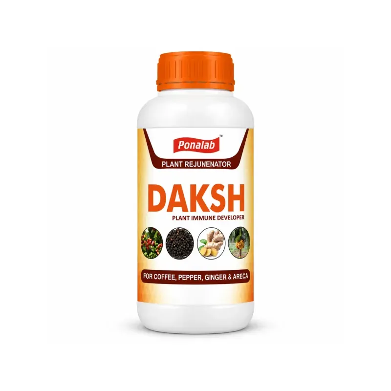 PONALAB Daksh Systemic Bio-Fungicide (5 L) Inorganic Salts Botanical Fungicide for Rapid Absorption & Plant Defense Activation