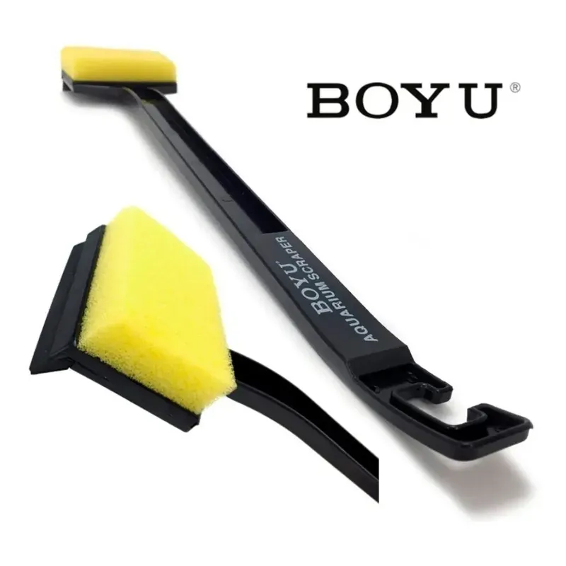 BOYU AS-102 Aquarium Glass Scraper Cleaner Removes Algae