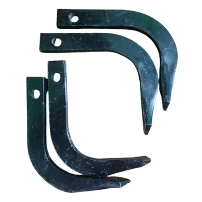 Premium 8 Inch Deep Tilling Blade (4 Pieces) for 5 to 12 HP Petrol & Diesel Power Tiller