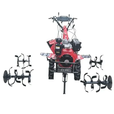 Benson MT-1350D RT RF, 10 HP 4-Stroke Back Rotary Self Start Diesel Tiller- 188F Engine Cultivator for Inter-Cultivation & Soil Preparation