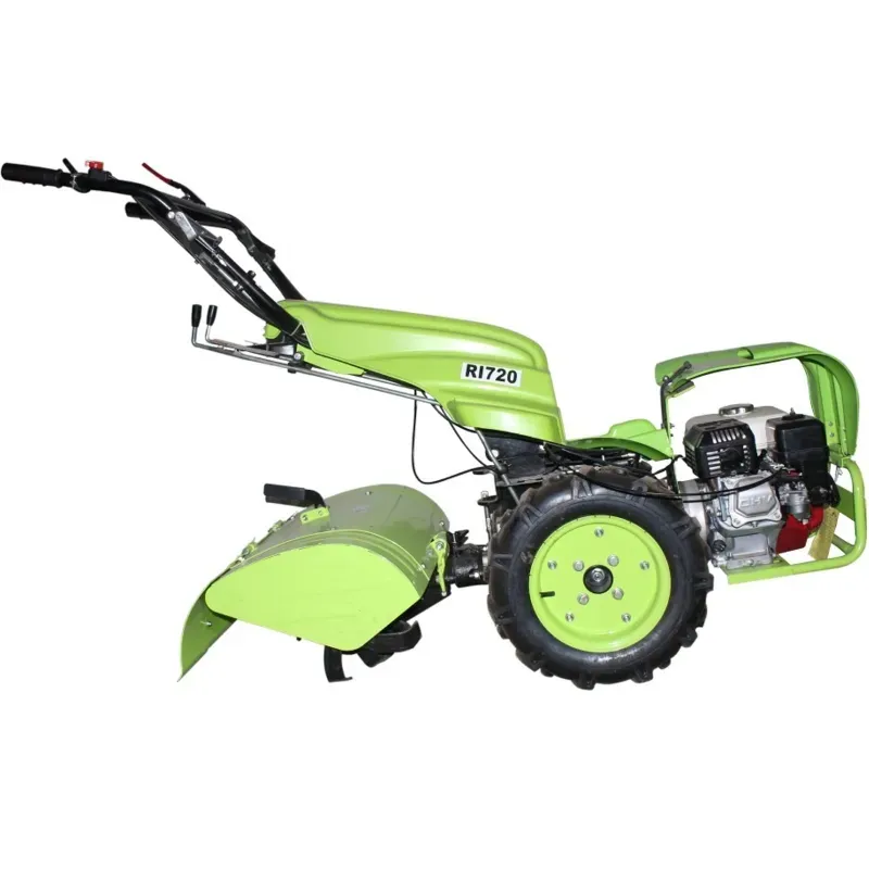 AIVA ITALY 7 HP AV-720 DX 4 Stroke Self Start Power Tiller Back Rotary with AIR Cooled Diesel Engine, Suitable for Weeding