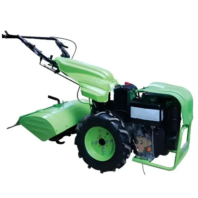 AIVA ITALY 9 HP AV 740 DX 4 Stroke Self Start Diesel Operated Power Cultivator Suitable for Suitable for weeding and Tilling