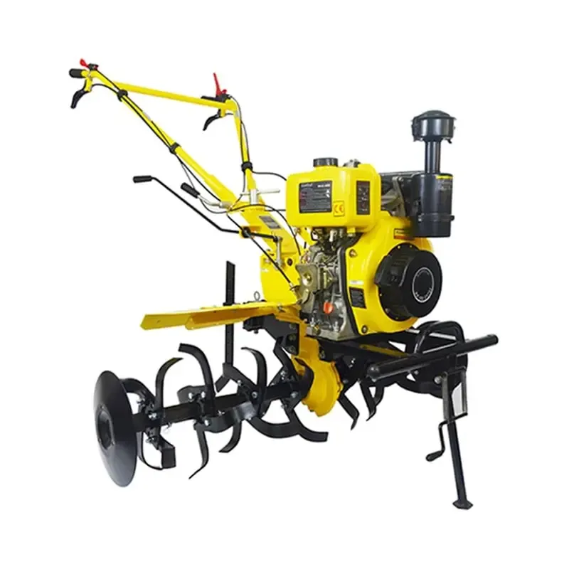 KisanKraft 6 HP KK-IC-300D Diesel Intercultivator/Power Weeder with Accessories