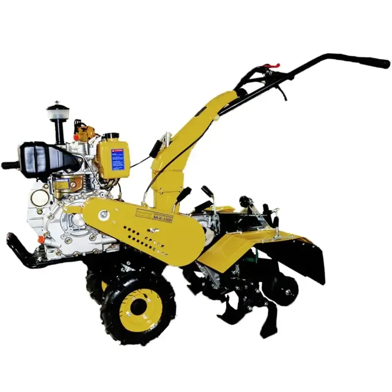 KisanKraft 5.7 HP KK-IC-350D Diesel Back Rotary Power Weeder / Intercultivator