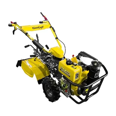 KisanKraft KK-IC-650D, 5.36 HP 4 Stroke Back Rotary Diesel Power weeder / Inter-cultivator