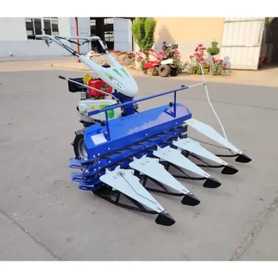 AIVA ITALY 6 HP AV 2000 Grand Diesel Operated 4 ft Self Propelled Reaper / Harvester Machine for Short & Long Crops