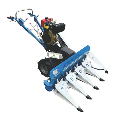 AIVA ITALY AV 2000D, Diesel Operated 6 HP Self Propelled 4 ft Reaper / Harvester Machine