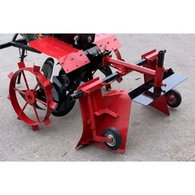SPRAYMAN 3 in 1 Ditcher, Iron Wheel and Leveler Attachment Combo for 7 to 9 HP Petrol Power Weeder