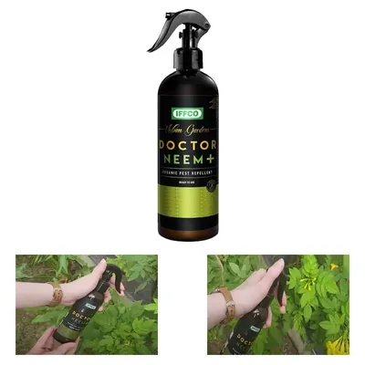 IFFCO Urban Gardens 500 ml Doctor Neem Plus (Ready to Use) for Plants (Pack-1 Pc)
