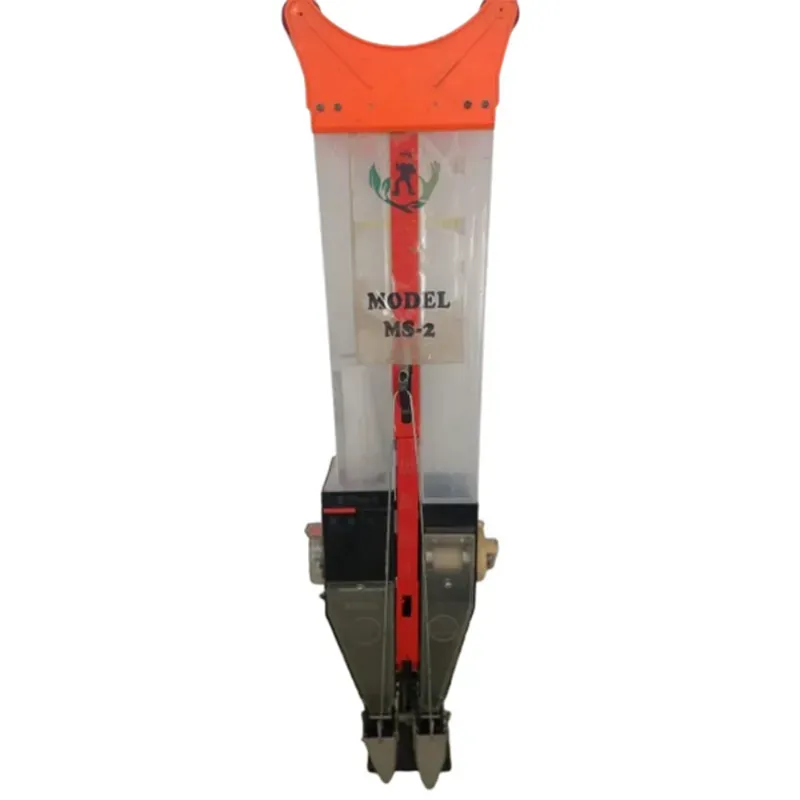 SPRAYMAN MS-2 Agricultural Double Barrel Hand Operated Manual Seeder Tool, Manual Plant Seeder used as Garden planter