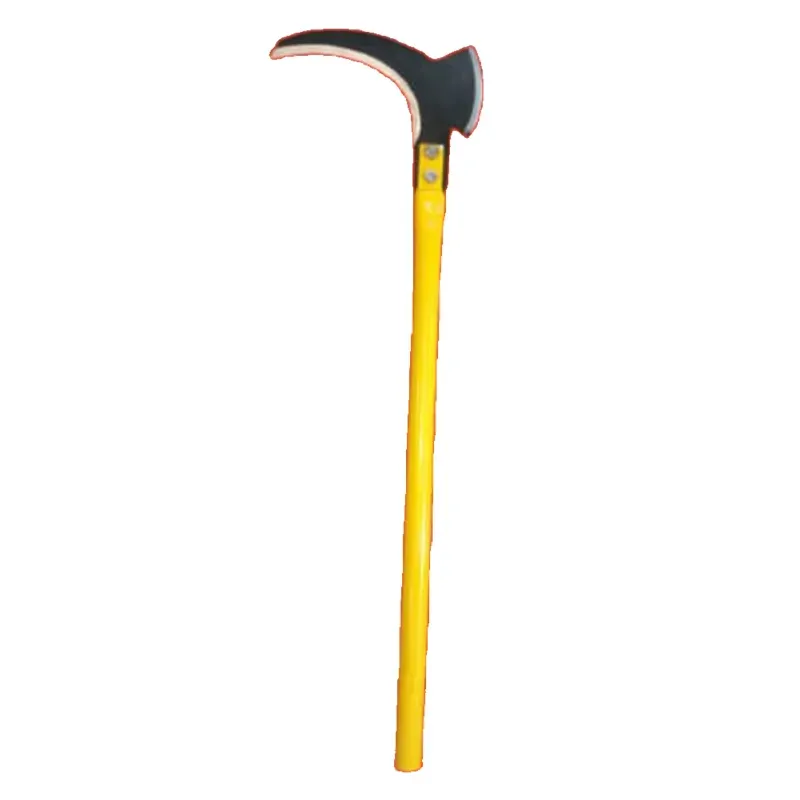 Double Edge Scythe 3 mm Thickness Spring Steel Material Powder Coating Handle